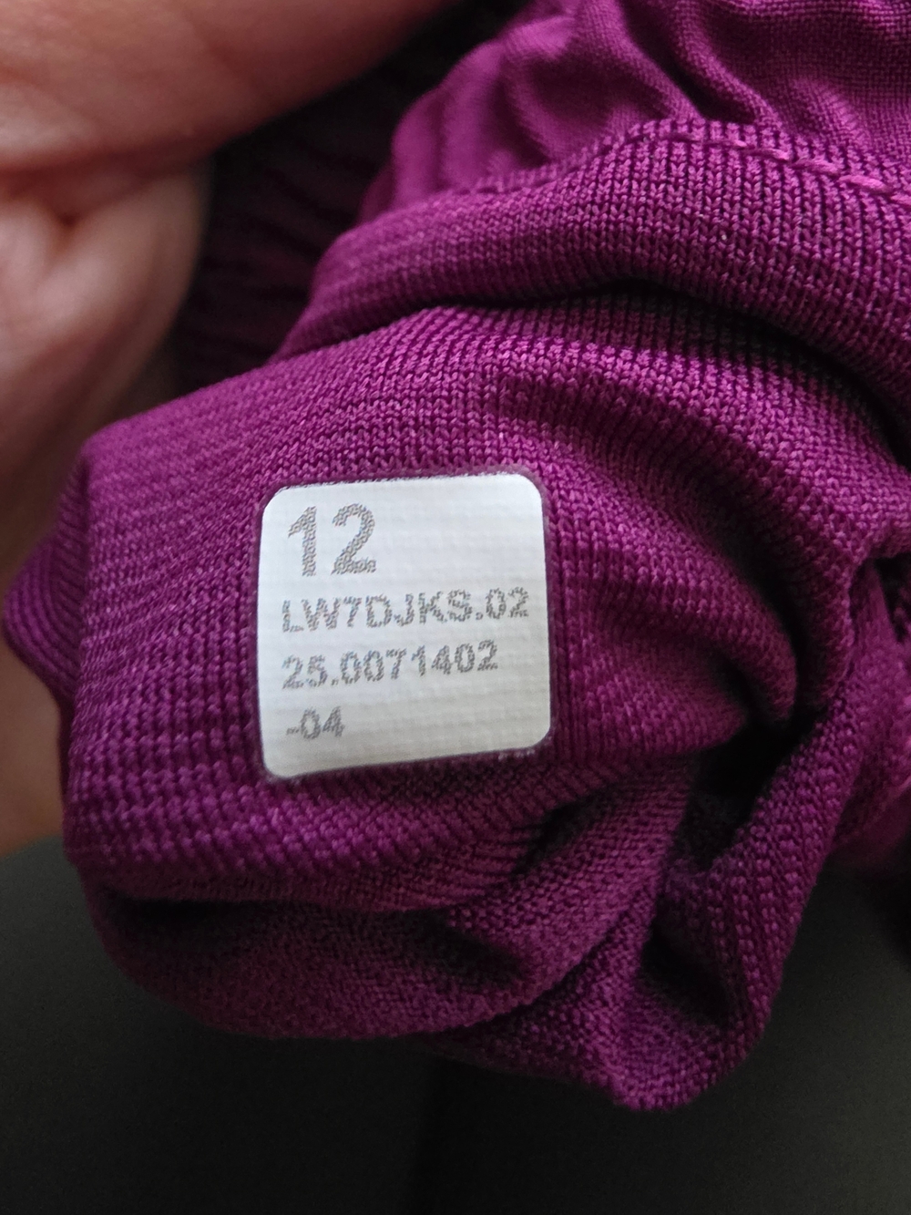 Lululemon Hotty Hot High-Rise Lined Short 4" in Chilled Grape Size 12 - Picture 14 of 14